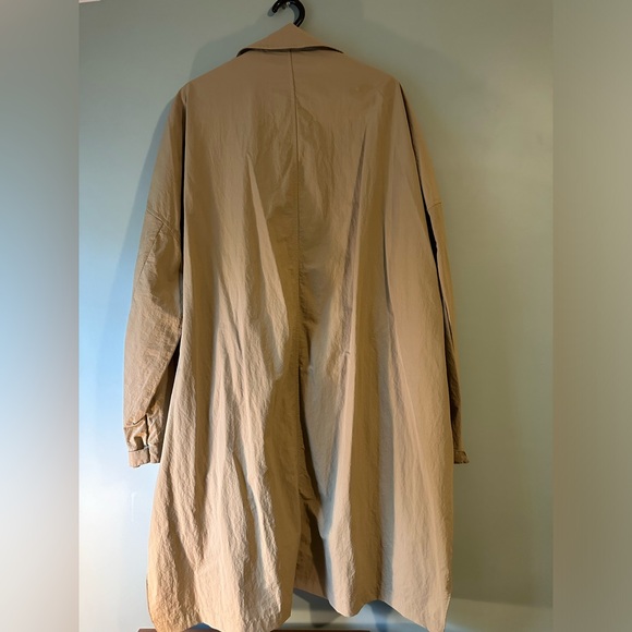 Zara - Nylon Trench Coat - Picture 2 of 3